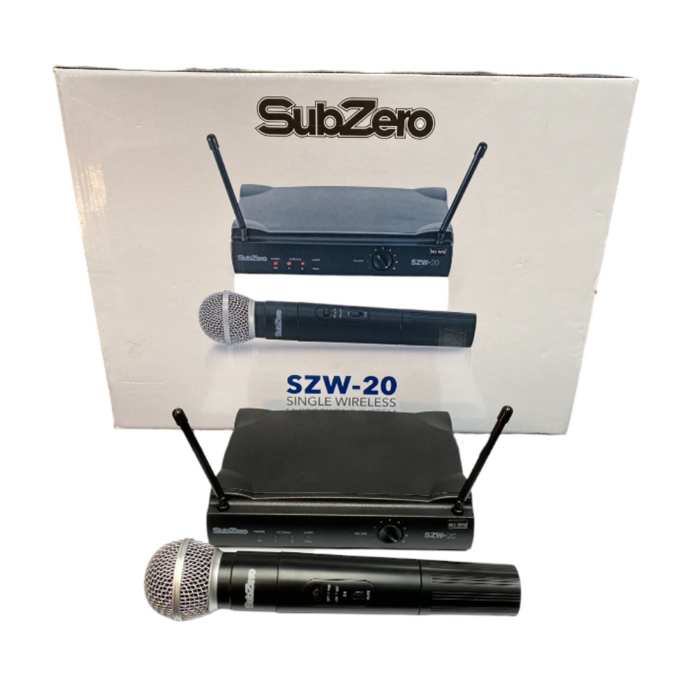 SubZero SZW20 Handheld Wireless Microphone System Own4Less